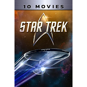 Star Trek: 10-Original Motion Picture Collection (4K UHD Digital)