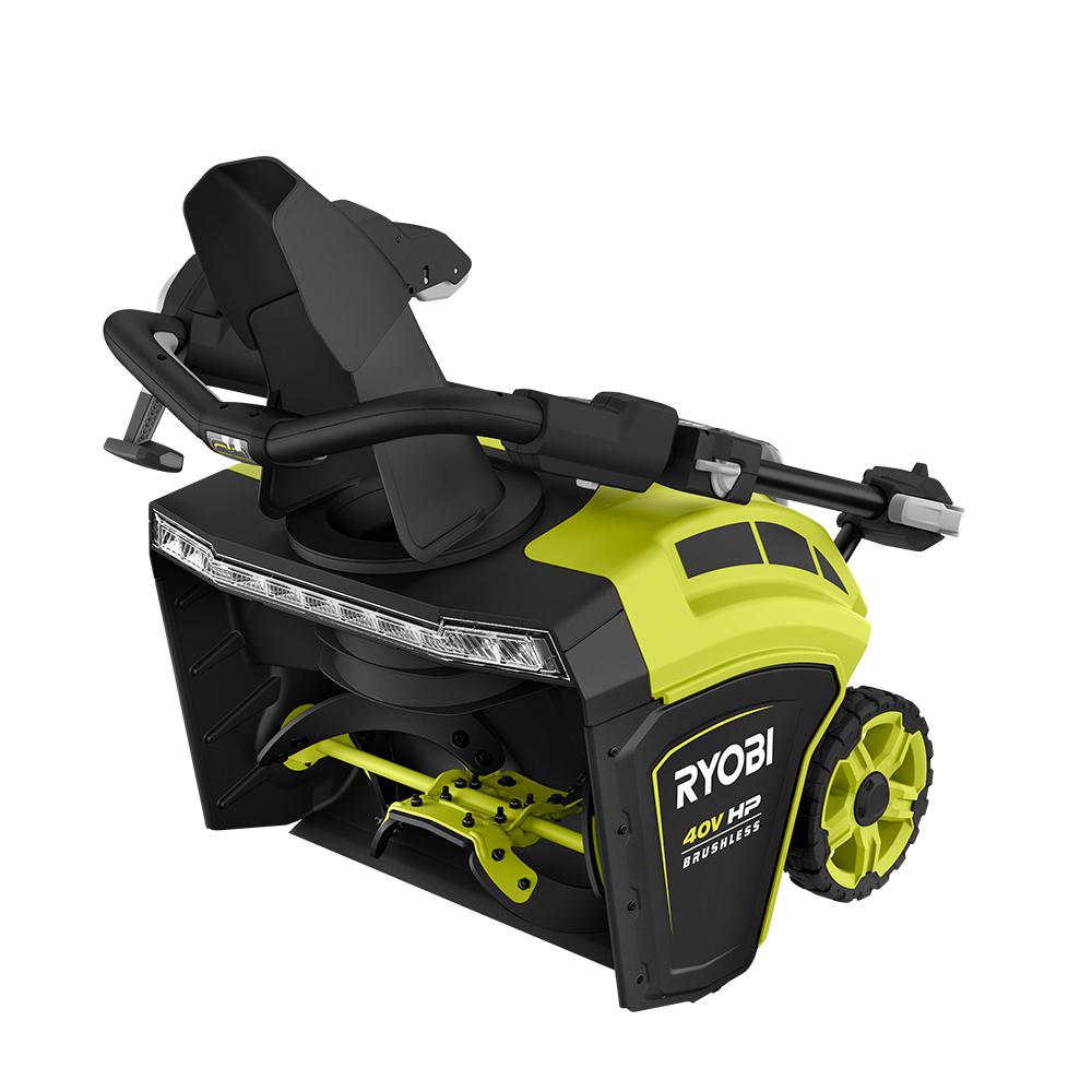 Factory Reconditioned RYOBI 40V 21in Cordless SnowBlower Kit with 2 40V 5.0 Ah lithium-ion batteries - $329.99 + $10 shipping
