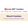 Target Circle 360 Freebies March 2026