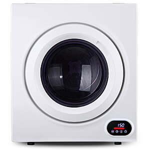 EUHOMY 2.6 Cu.Ft Compact Clothes Dryer - $188 at Walmart (Similar Walmart Listing Priced at $279)