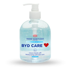 BYD Care Moisturizing Fragrance-Free Hand Sanitizer, 16.9 Oz Pump Bottle ~ $1 w/ In-Store/Curbside Pickup @ OfficeDepot.com