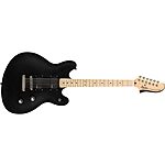 Squier Contemporary Active Starcaster Electric Guitar (Flat Black w/ Maple Fingerboard) ~ $278 AC w/ FS @ Amazon ~ YMMV (Coupon Eligibility)