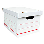 Office Depot Brand Standard-Duty Corrugated Storage Boxes, Letter/Legal Size, Pack Of 10 - $11.33 w/ Free In-Store/Curbside Pickup @ OfficeDepot.com