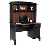 Office Depot/OfficeMax Rewards Members: Realspace® Shore Mini Solutions Computer Desk With Hutch (Antique Black or Antique White) ~ $83 w/ FS @ Office Depot.com ~ 8/16/17 Only