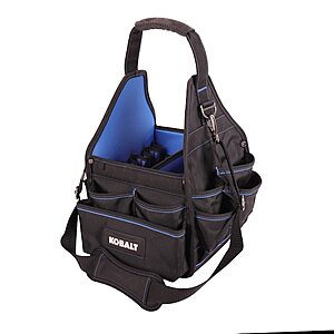 Kobalt Blue Black Polyester 10-in Electrician's Tote ~ $13 In-Store @ Lowe's ~ YMMV (Availability)