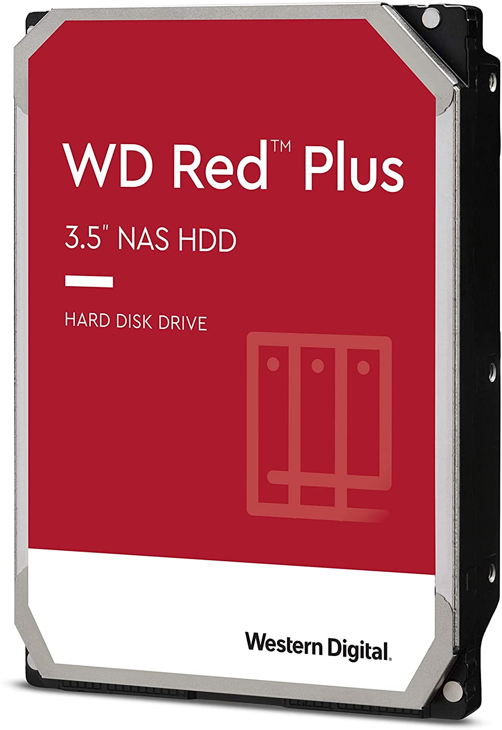 Amazon - Western Digital 10TB WD Red Plus NAS Hard Drive, 3.5",  7200 RPM - $209.99