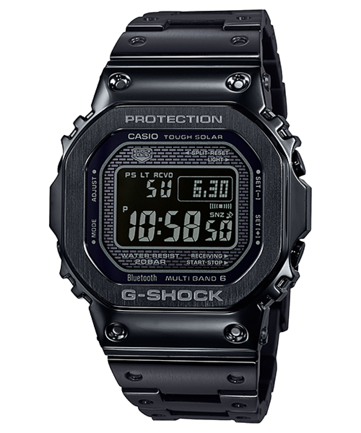 Watch - Casio G-Shock GMWB5000GD-1 Full Metal Black, $360 - Casio.com
