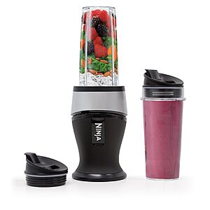 Ninja Fit Compact Personal Blender, 700W, (2) 16oz Cups, QB3001SS $54.98 @Amazon