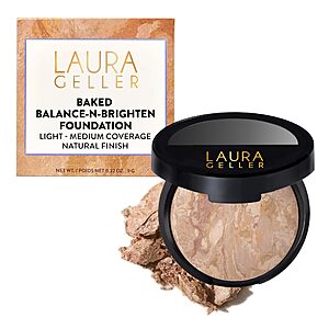 Laura Geller Baked Balance-n-Brighten Color Correcting Powder Foundation $19 @ Amazon