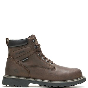Wolverine Men's Boots: Floorhand Waterproof 6" Work Boot $71.35 & More + Free S&H on