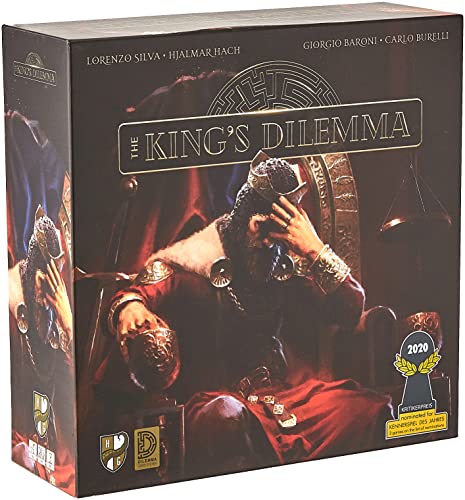 Horrible Guild: The King's Dilemma, Strategy Board Game, Over 15 Hours of Unique Immersive Story, 3 to 5 Players, 60 Minute Play Time, For Ages 14 and Up - Amazon $43.99