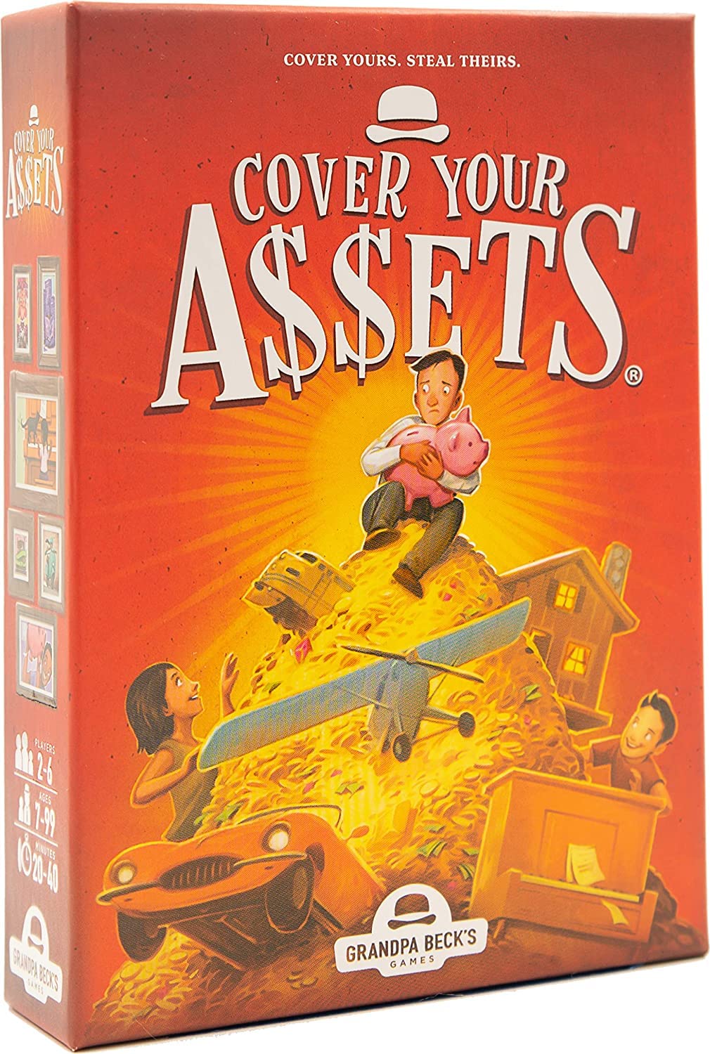 Grandpa Beck's Games Cover Your Assets Card Game - Amazon: $10.14
