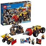 LEGO City Mining Heavy Driller 60186 (294 Pieces) $̶4̶9̶.̶9̶9̶ $25.38