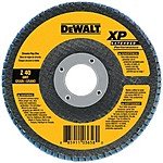 DEWALT DW8251 4-1/2-Inch by 7/8-Inch 60g XP Flap Disc $5.04 - DEWALT DW8059 14-Inch by 7/64-Inch XP Metal Stud Cutting Wheel, 1-Inch Arbor $5.33