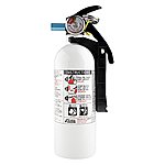Kidde Fire Extinguishers - 5-B:C 3-lb Disposable Marine Fire Extinguisher- $6.22, Auto FX5 II, 5 B:C $7.50 Auto/Marine UL Listed, 10-B:C - $8.99, 4-A:60-B:C Rechargeable - $27.47