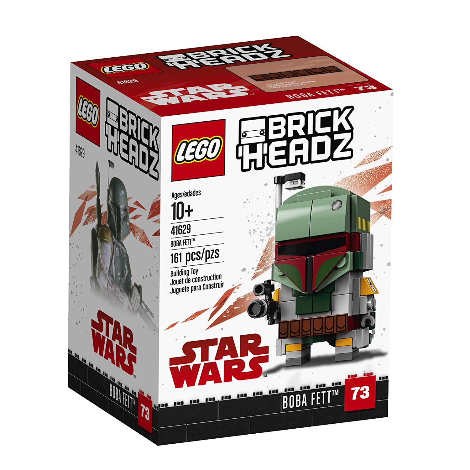 LEGO 6225354 Brickheadz Boba Fett 41629 Building Kit, $6.99 w/Free Shipping