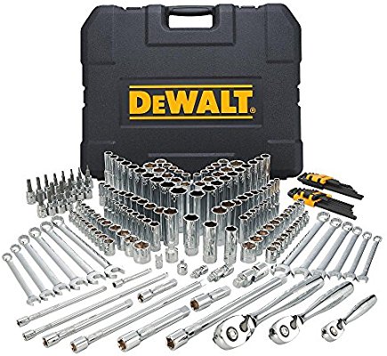 DEWALT Mechanics Tools Kit and Socket Set, 204-Piece (DWMT72165) - $150.58