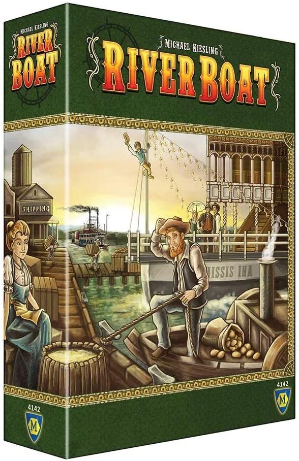 Lookout Riverboat Strategy Board Game - Amazon $25.99