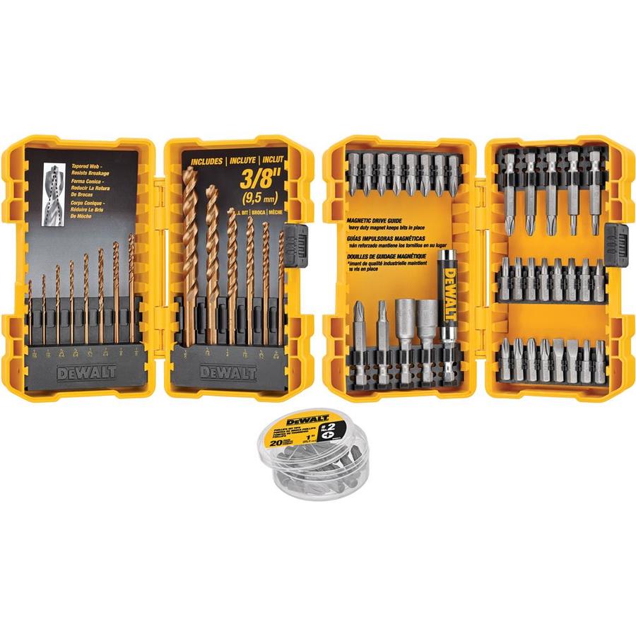 DEWALT 68-Piece Screwdriver Bit Set  $7.49  YMMV