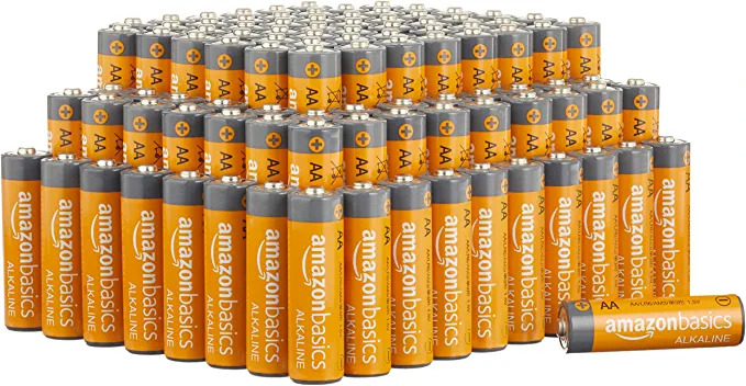 AmazonBasics 100 Pack AA Batteries $16.26 w/Targeted 45% S&S coupon