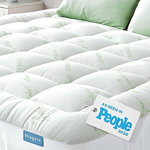 Niagara Sleep Solution Ultra Soft & Cooling Mattress Topper (Queen) $37.90 + Free S&H