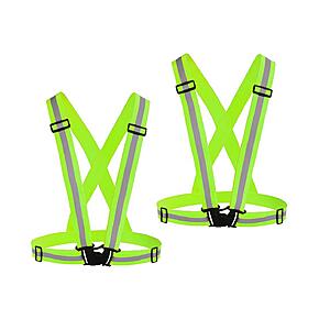 2-Pk Chiwo Reflective Safety Running Harness (Various) from