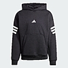 adidas Men's Future Icons 3-Stripes Hoodie (Black or White)