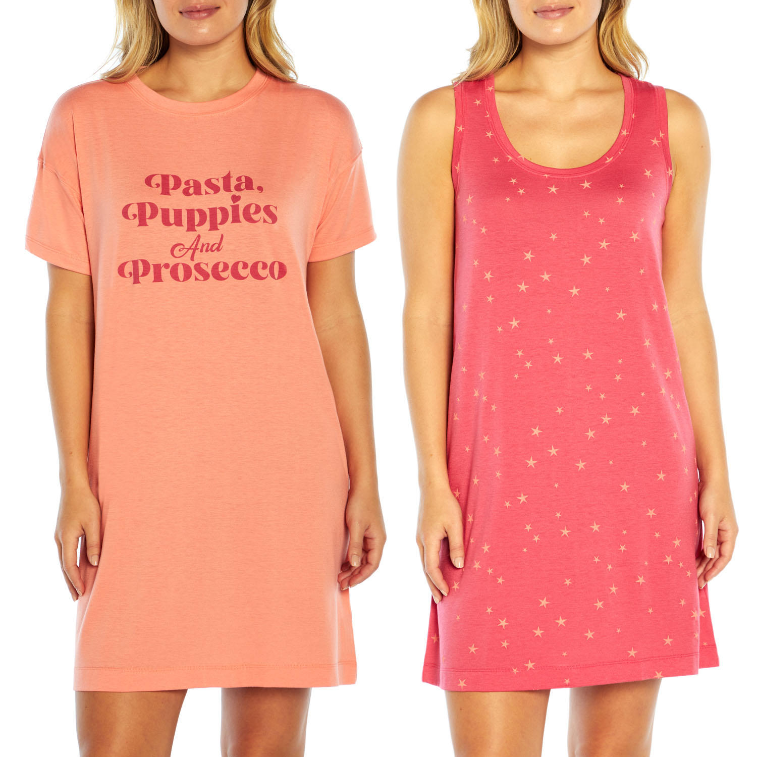 Sam's Club Members Wildfox Women's Sleep Tank Dress & Shirt Set