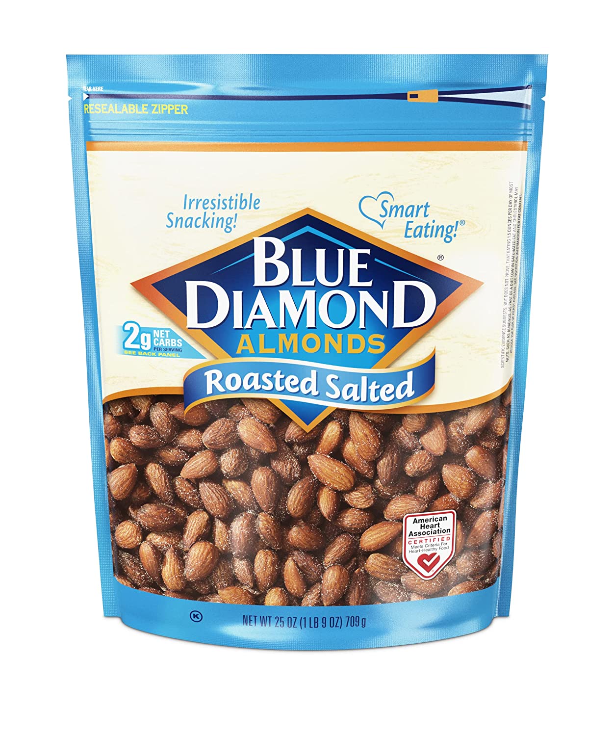 25-oz Blue Diamond Roasted Salted Almonds $5.90 w/ Subscribe & Save + Free S&H w/ Prime or $25+