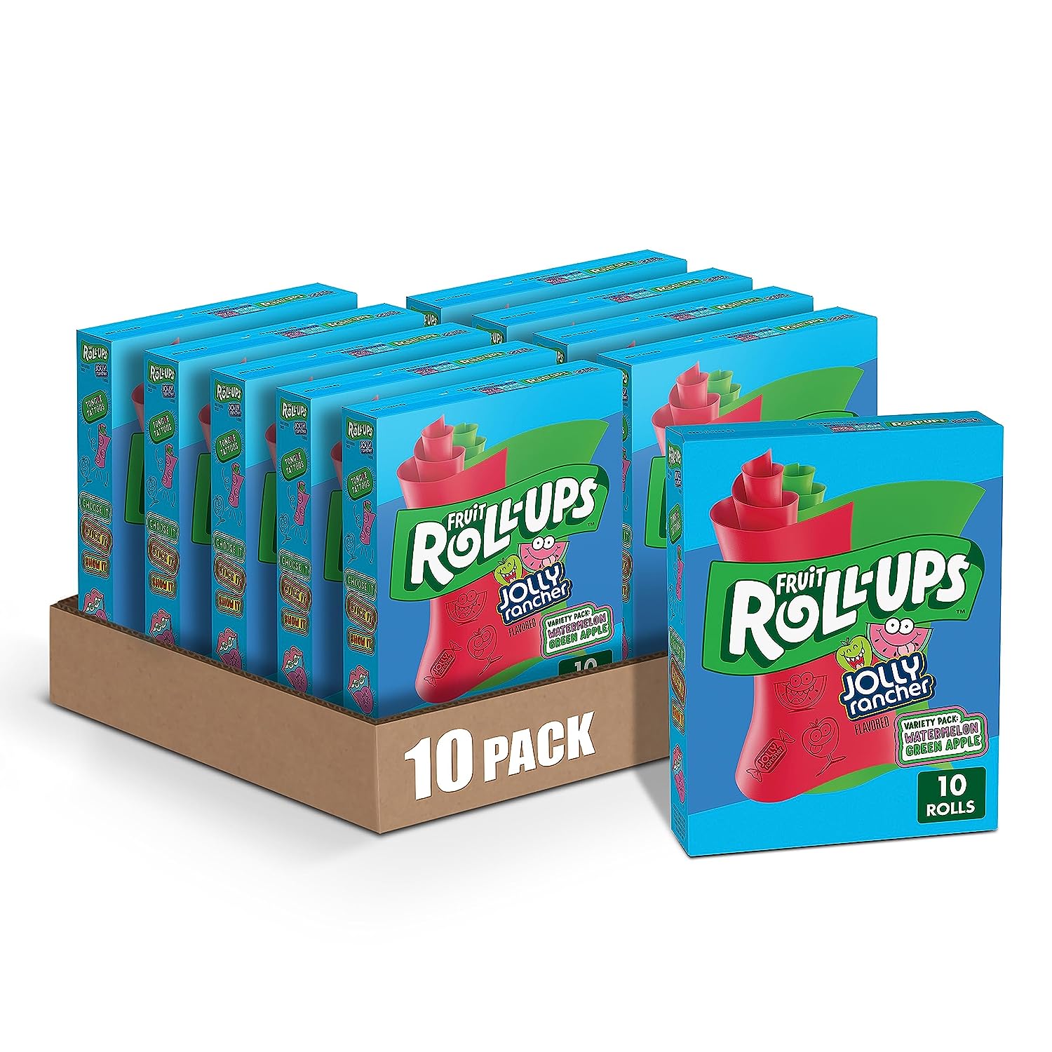 100-Count Fruit Roll-Ups (Jolly Rancher Variety Pack) $14.92 w/ Subscribe & Save + Free S&H w/ Prime