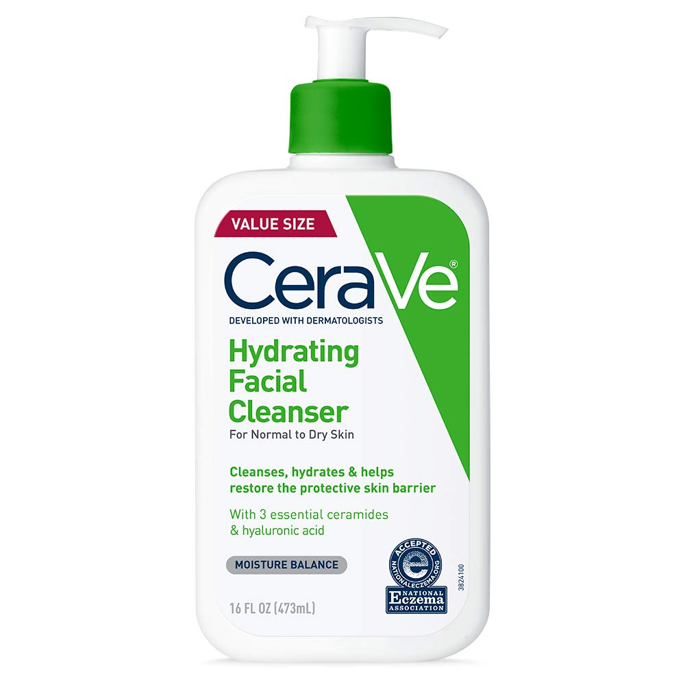2-Pack 16-oz CeraVe Hydrating Facial Cleanser $20.39 w/ Subscribe & Save + Free S&H w/ Prime