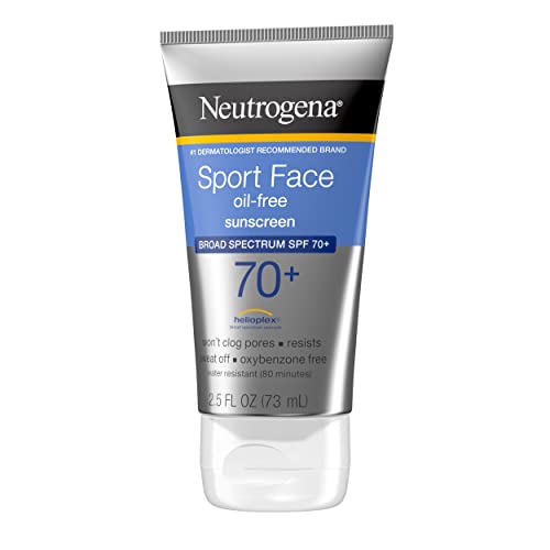 2.5-Oz Neutrogena Sport Face Oil-Free Lotion Sunscreen (Broad Spectrum SPF 70+) $5.71 w/ S&S + Free S&H w/ Prime or $35+