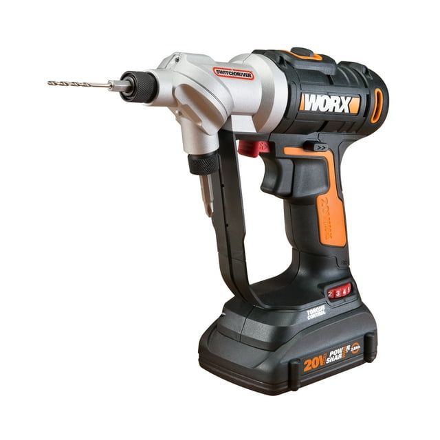 WORX 20V Power Share Switchdriver 2 in 1 Cordless Drill Driver w