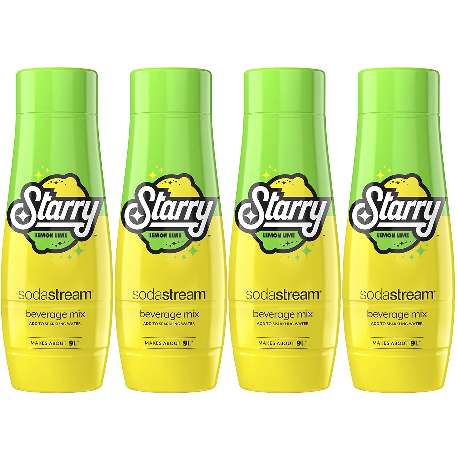 440ml SodaStream Beverage Mix (Starry): 4-Pack $11.48 or 6-Pack $15.75 w/ S&S + Free S&H w/ Prime or $35+