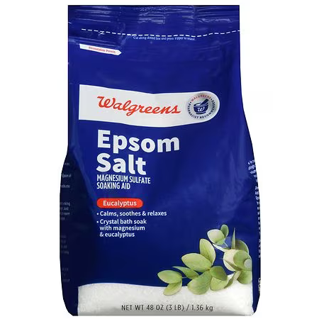 3-Lb Walgreens Epsom Salt: Eucalyptus 2 for $3.36 or Lavender 2 for $3.76 + Free Store Pickup w/ $10+ Order