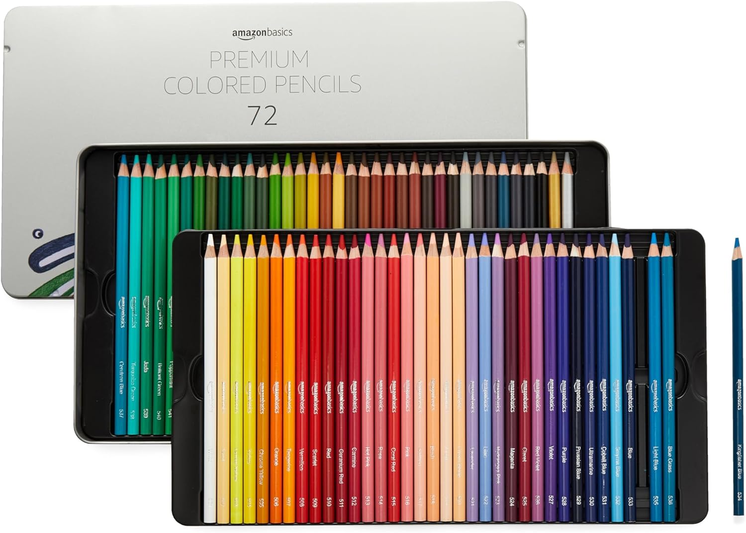 72-Count Amazon Basics Premium Soft Core Colored Pencils $10.70 + Free S&H w/ Prime or $35+