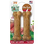 B1G1 Pet Treats & Toys: 4-Ct Nylabone Healthy Edibles Chew Dog Treats (Roast Beef) $4.10 w/ Subscribe &amp; Save &amp; More