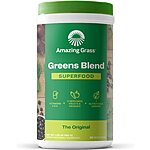 60-Servings Amazing Grass Green Superfood Organic Powder w/ Wheat Grass $20.50 w/ S&amp;S &amp; More + Free S&amp;H