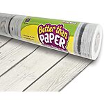 4' x 12' Better Than Paper Bulletin Board Roll (White Wood) $8.99 &amp; More + Free S&amp;H w/ Prime