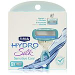 6-Count Schick Hydro Silk Women's Moisturizing Razor Blade Refills w/ Shower Hanger $10.25 w/ S&amp;S + Free S&amp;H w/ Prime or $35+