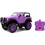 Jada Toys Girlmazing Jeep Wrangler Radio Control Vehicle (Purple) $10