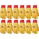 12-Pairs Wells Lamont Work Gloves (Large) $8.74 + Free S&amp;H w/ Prime or $35+