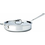 All-Clad Factory Seconds + 10% Off: 3-Qt D3 Saute Pan w/ Lid $72 &amp; More + Free S&amp;H on $60+
