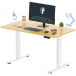 43"x24" FlexiSpot Electric Height Adjustable Standing Desk (Maple) $81 + Free Shipping