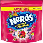 18.5-Oz Nerds Gummy Clusters Candy Family Size Bag (Rainbow) $3.70 w/ Subscribe &amp; Save