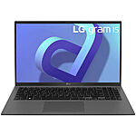 LG gram Laptop: i5-1240P, 15.6" 1080p IPS, 8GB DDR4, 512GB SSD $429 + Free Shipping