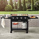 Sam's Club Members: 4-Burner Member's Mark Gas Griddle w/ Cover & Scraping Tool $132 or Less + $4 Store Pickup