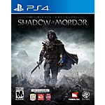PSN Sale: Middle-Earth: Shadow of Mordor Legion Edition (PS3 or PS4) $25 &amp; More for PlayStation Plus Subscribers