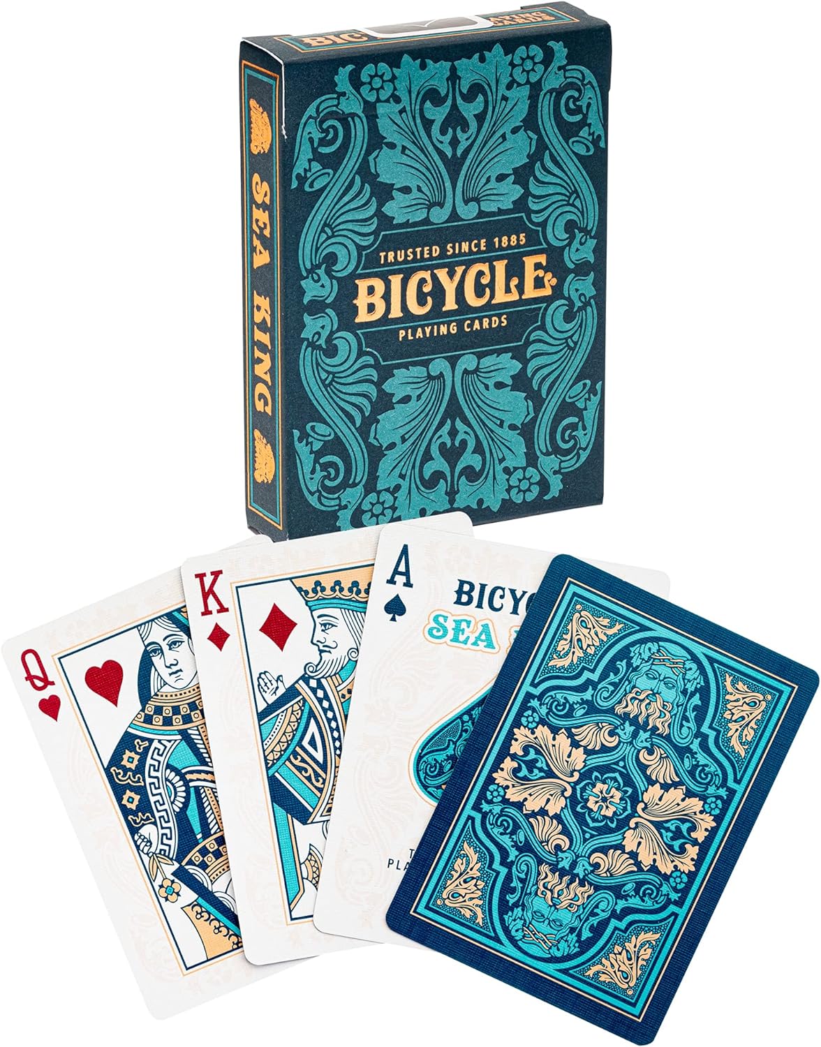 $1.79: Bicycle Sea King Playing Cards [🧜]