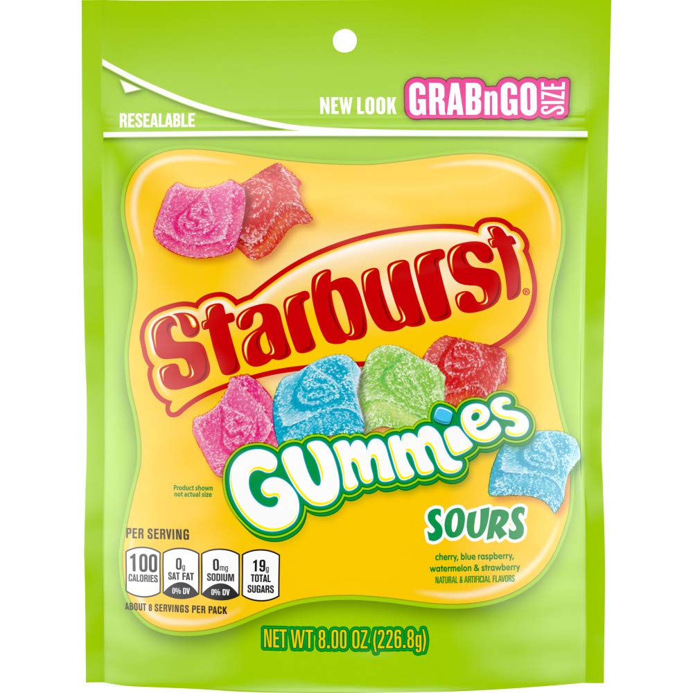 8-Count 8-Oz Starburst Sours Gummies Candy $9.56 w/ S&S + Free S&H w/ Prime or $35+